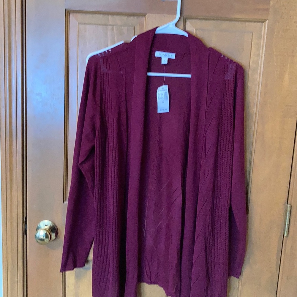 Ladies Shawl Collar Lightweight Sweater